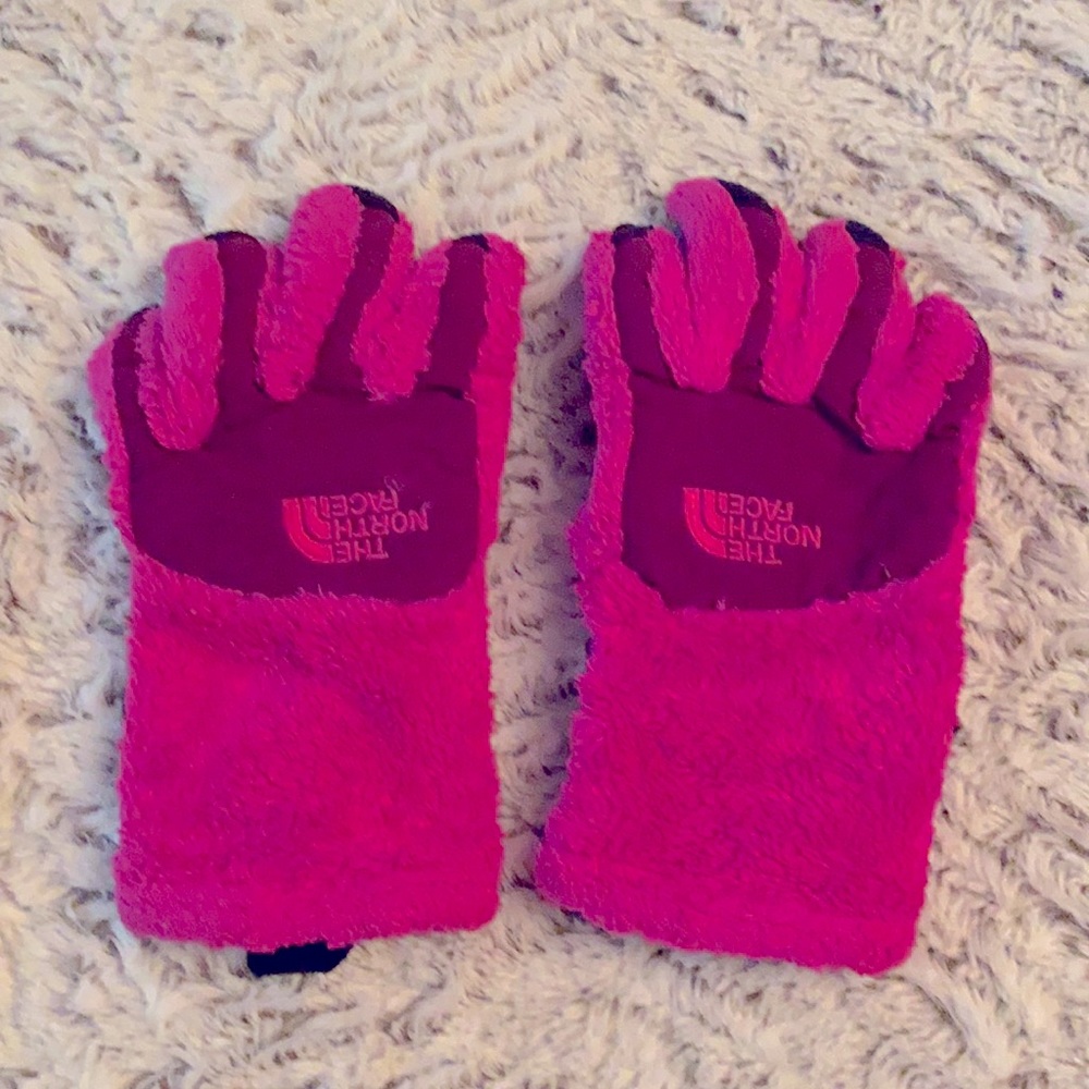 Kids North Face gloves